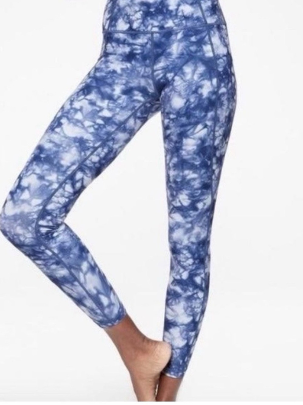 Athleta Salutation Tie-Dye High-Rise Leggings